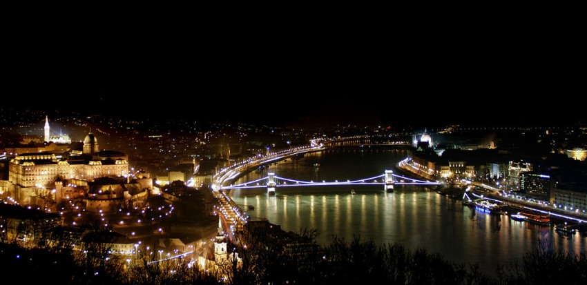 Budapest by night